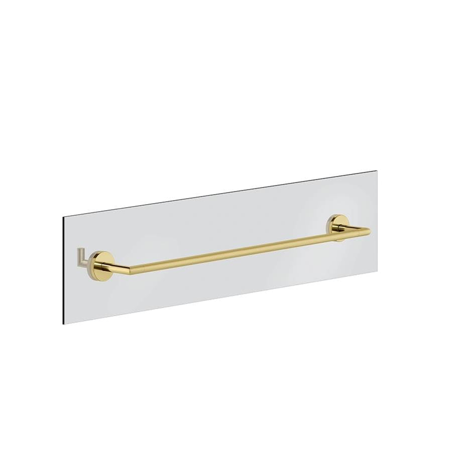 Gessi 63728 Ventaglio Towel Rail For Glass Fixing - 24" Length