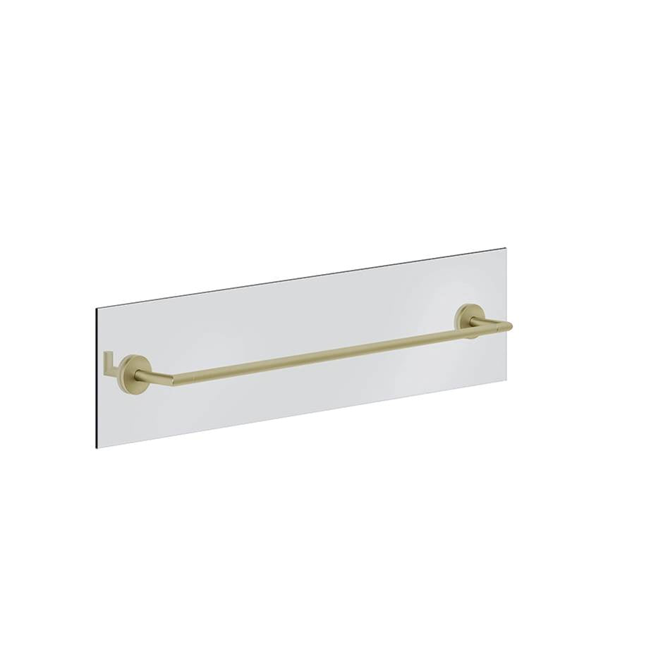 Gessi 63728 Ventaglio Towel Rail For Glass Fixing - 24" Length