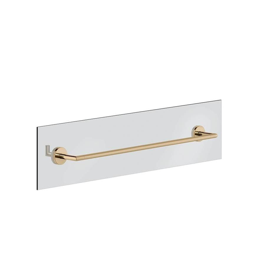 Gessi 63728 Ventaglio Towel Rail For Glass Fixing - 24" Length