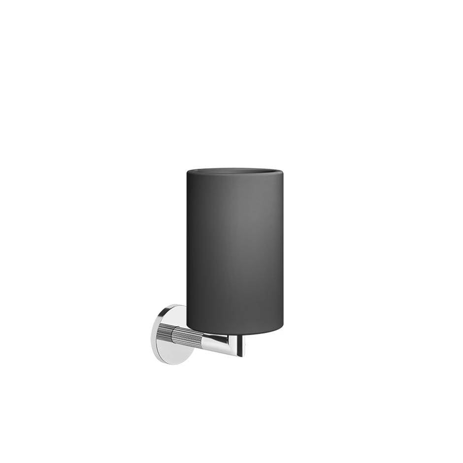 Gessi 63808 Ingranaggio Wall-Mounted Holder, Black