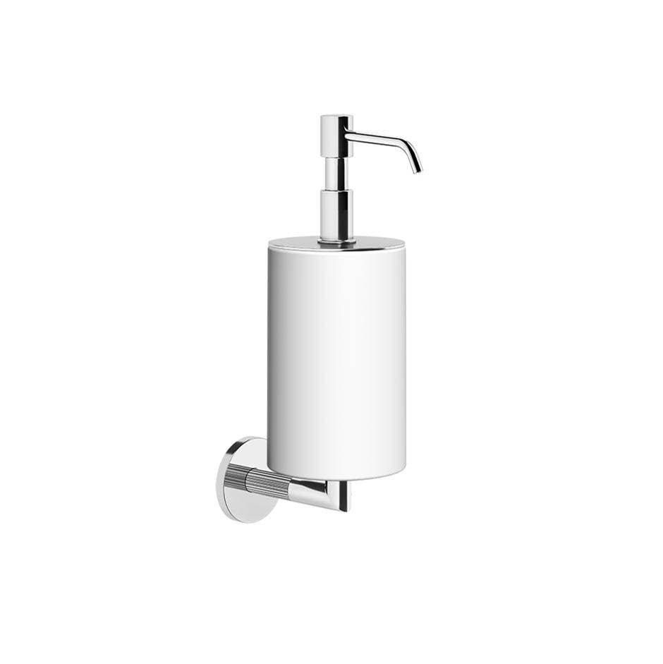Gessi 63813 Ingranaggio Wall-Mounted Liquid Soap Dispenser , White