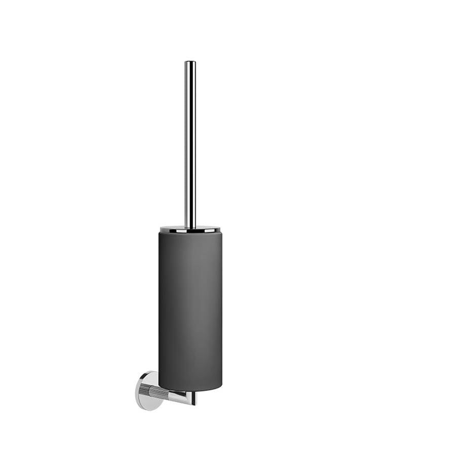 Gessi 63820 Ingranaggio Wall-Mounted Brush Holder, Black