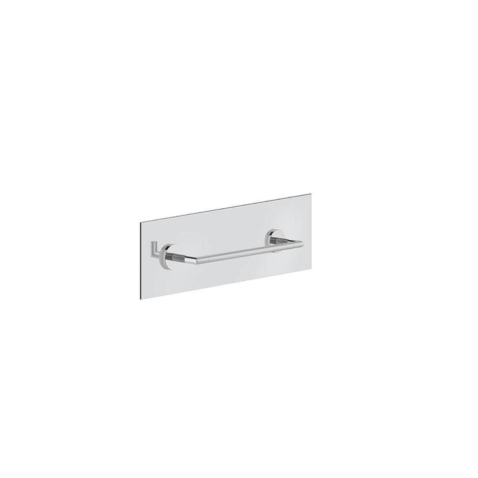 Gessi 63924 Ingranaggio Towel Rail For Glass Fixing - 12" Length