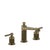 Gessi 65014 Venti20 Widespread Washbasin Mixer Without Pop-Up Assembly