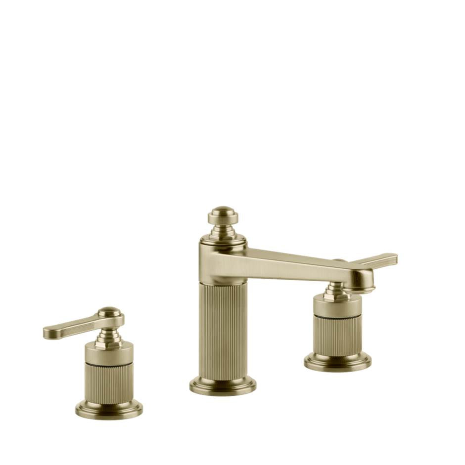 Gessi 65014 Venti20 Widespread Washbasin Mixer Without Pop-Up Assembly