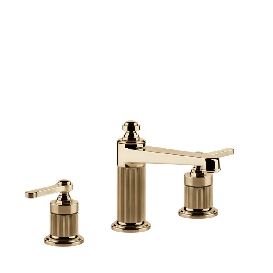 Gessi 65014 Venti20 Widespread Washbasin Mixer Without Pop-Up Assembly