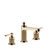 Gessi 65014 Venti20 Widespread Washbasin Mixer Without Pop-Up Assembly