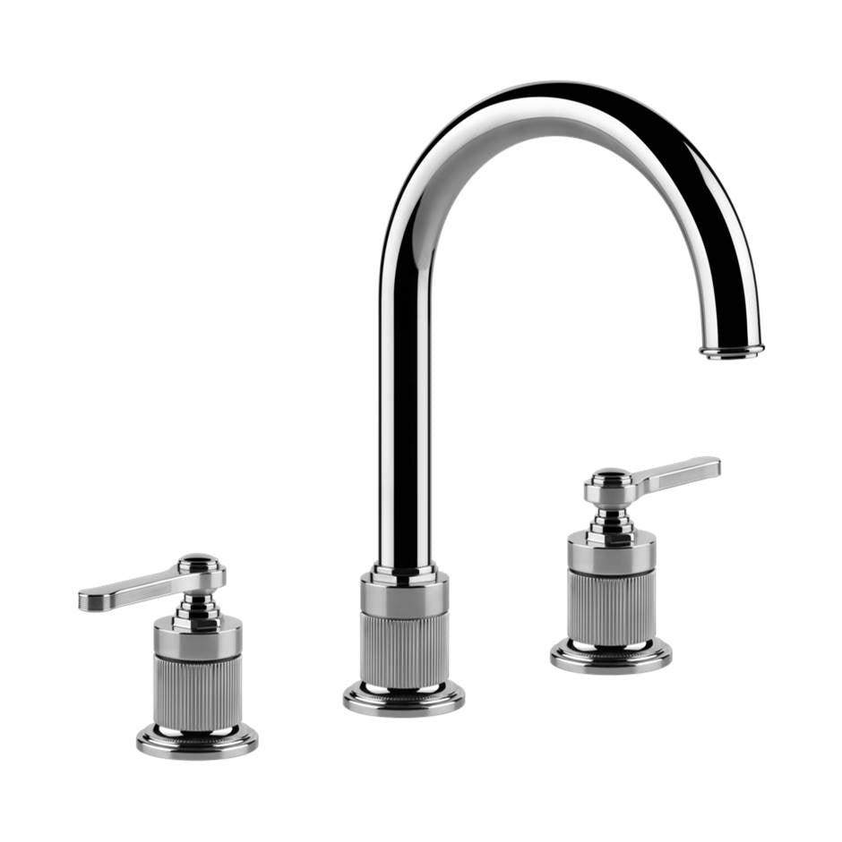 Gessi 65016 Venti20 Widespread Washbasin Mixer Without Pop-Up Assembly