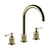 Gessi 65016 Venti20 Widespread Washbasin Mixer Without Pop-Up Assembly