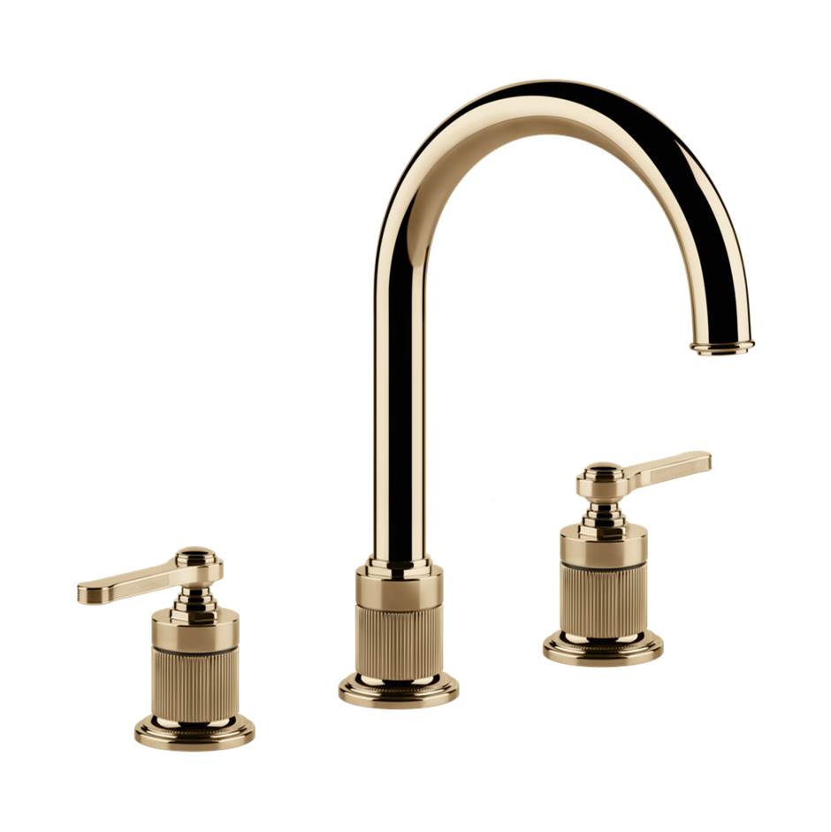 Gessi 65016 Venti20 Widespread Washbasin Mixer Without Pop-Up Assembly