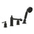 Gessi 65045 Venti20 Four-Hole Roman Tub Set