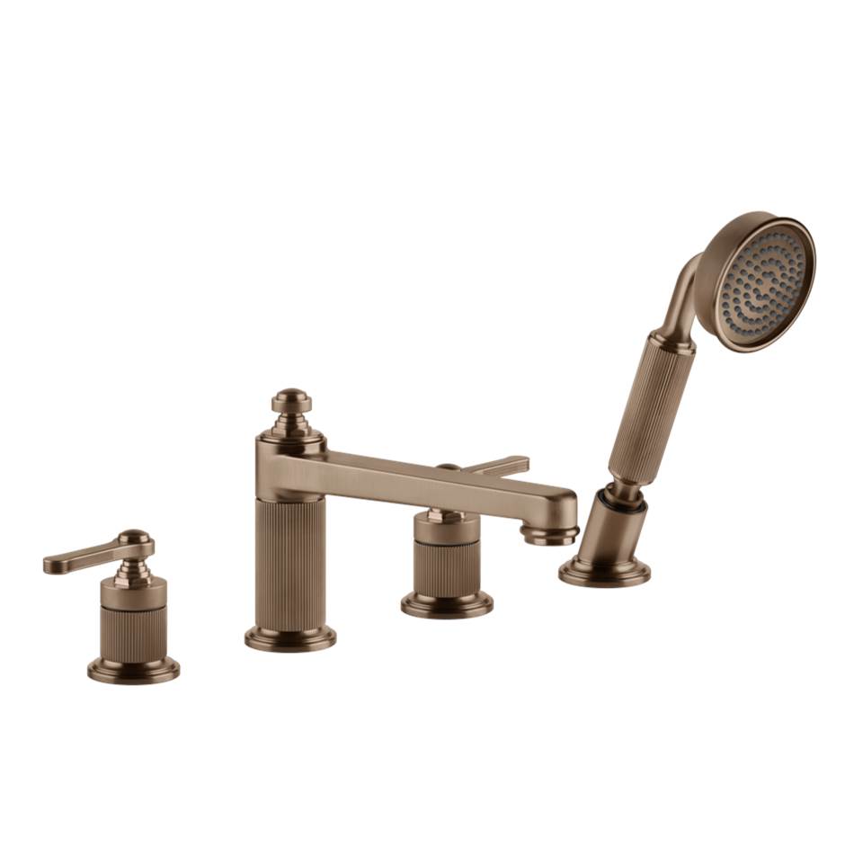 Gessi 65045 Venti20 Four-Hole Roman Tub Set