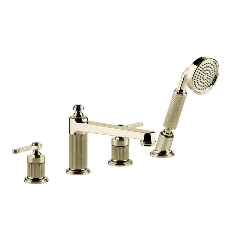 Gessi 65045 Venti20 Four-Hole Roman Tub Set