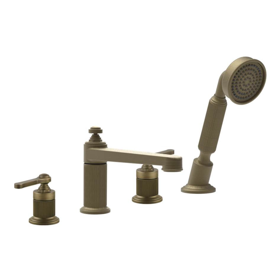 Gessi 65045 Venti20 Four-Hole Roman Tub Set