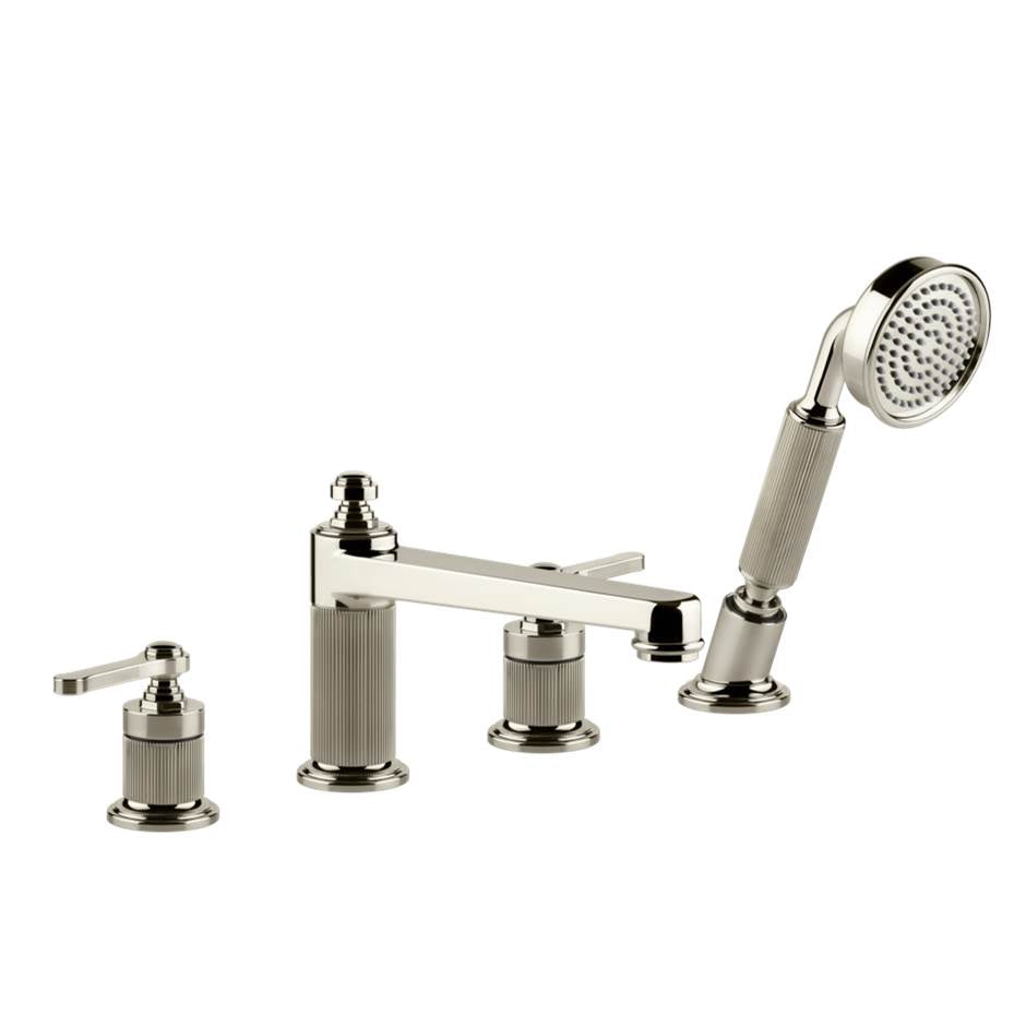 Gessi 65045 Venti20 Four-Hole Roman Tub Set