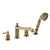 Gessi 65045 Venti20 Four-Hole Roman Tub Set