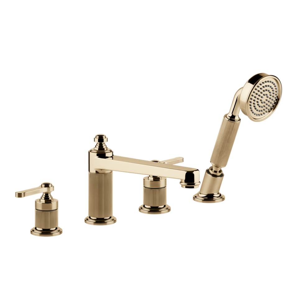 Gessi 65045 Venti20 Four-Hole Roman Tub Set