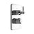 Gessi 65133 Venti20 Trim Parts Only External Parts For Thermostatic With Single Volume Control