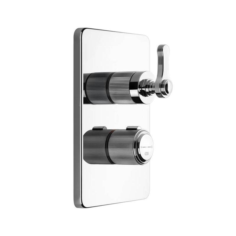 Gessi 65135 Venti20 Trim Parts Only External Parts For 2-Way Thermostatic Diverter and Volume Control