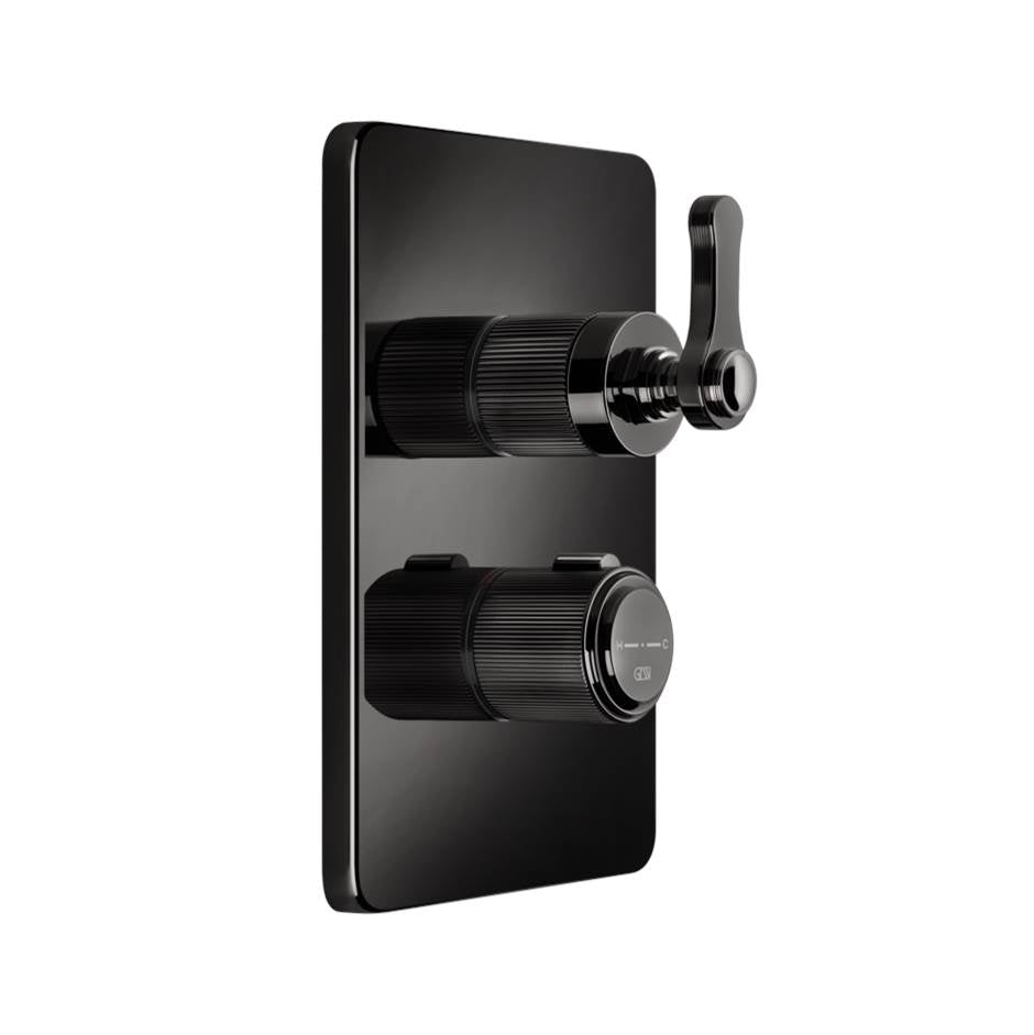 Gessi 65135 Venti20 Trim Parts Only External Parts For 2-Way Thermostatic Diverter and Volume Control