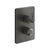 Gessi 65135 Venti20 Trim Parts Only External Parts For 2-Way Thermostatic Diverter and Volume Control
