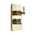 Gessi 65135 Venti20 Trim Parts Only External Parts For 2-Way Thermostatic Diverter and Volume Control
