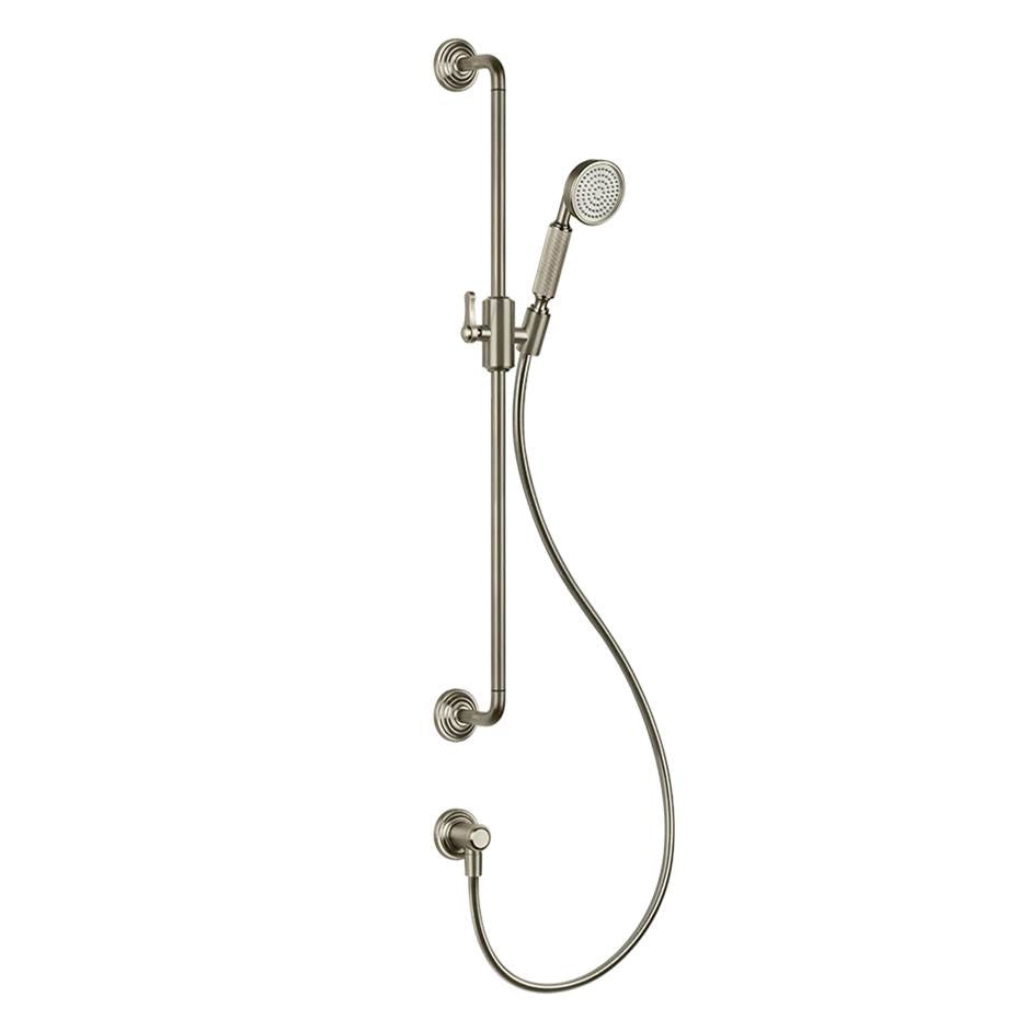 Gessi 65142 Venti20 Handshower and Adjustable Sliding Rail Set