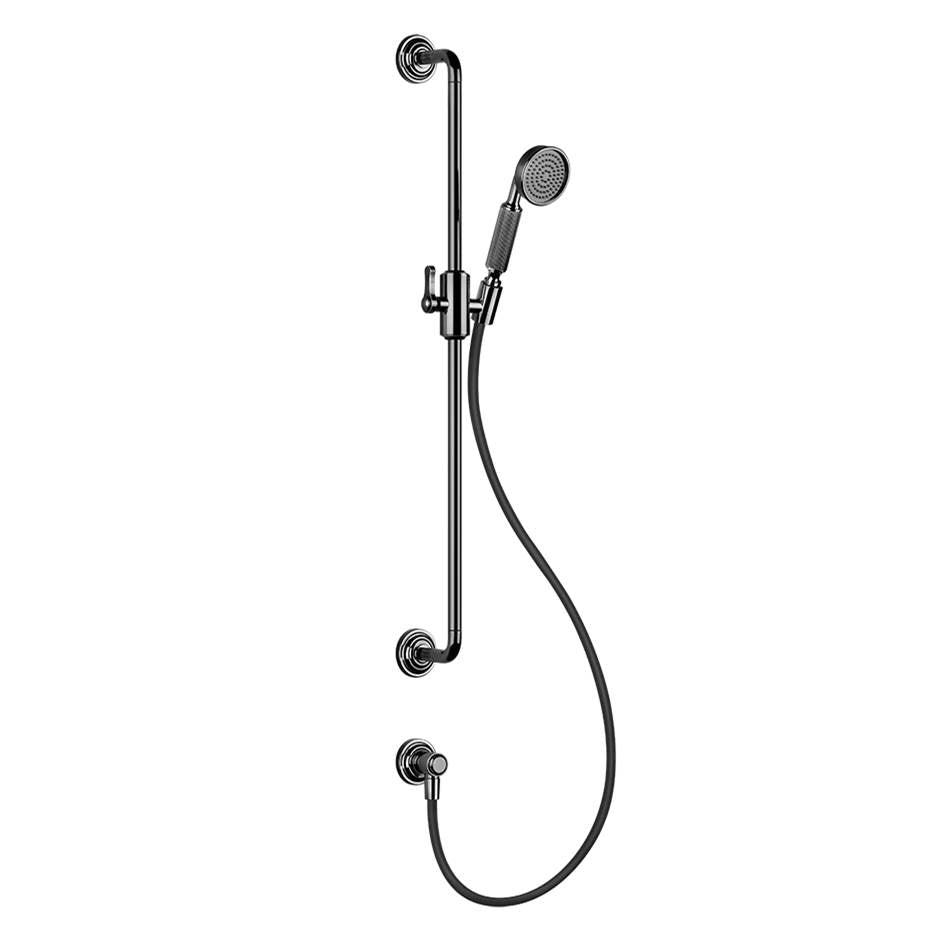 Gessi 65142 Venti20 Handshower and Adjustable Sliding Rail Set