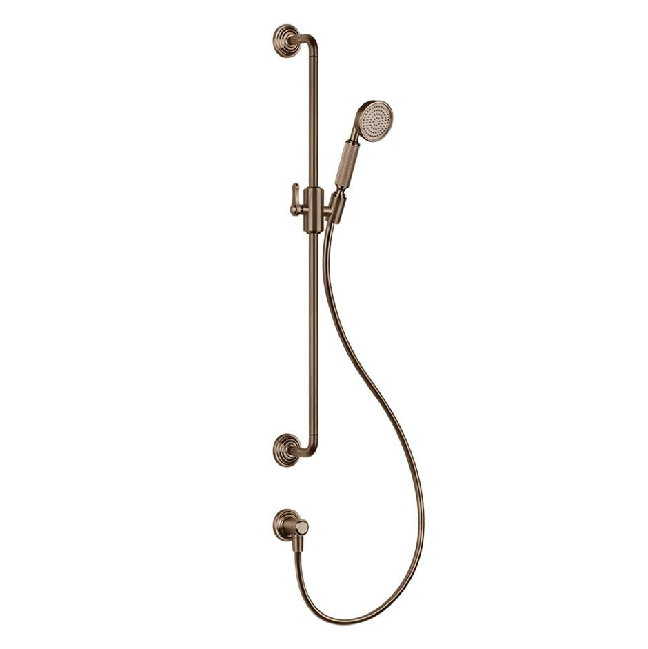 Gessi 65142 Venti20 Handshower and Adjustable Sliding Rail Set