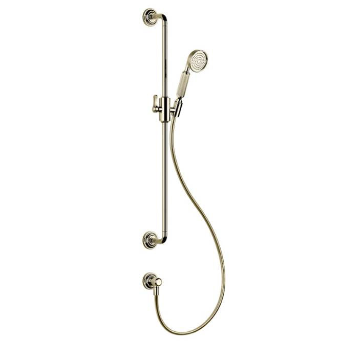 Gessi 65142 Venti20 Handshower and Adjustable Sliding Rail Set