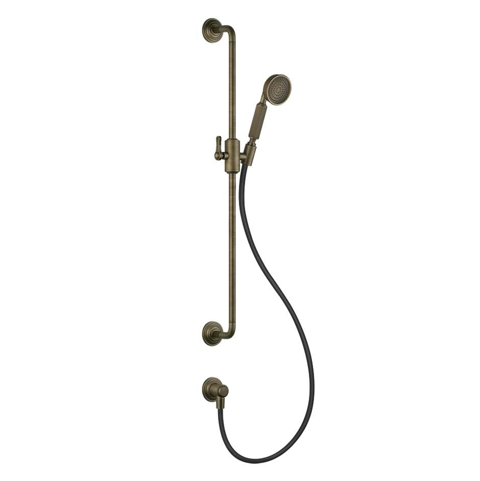 Gessi 65142 Venti20 Handshower and Adjustable Sliding Rail Set