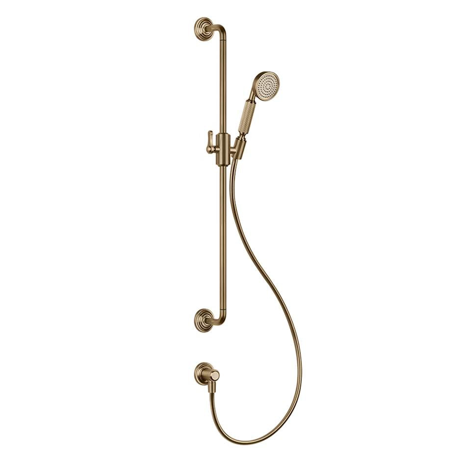 Gessi 65142 Venti20 Handshower and Adjustable Sliding Rail Set