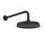 Gessi 65148 Venti20 Wall-Mounted Adjustable Shower Head With Arm.