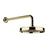 Gessi 65148 Venti20 Wall-Mounted Adjustable Shower Head With Arm.