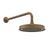 Gessi 65148 Venti20 Wall-Mounted Adjustable Shower Head With Arm.