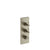 Gessi 65200 Venti20 Trim Parts Only External Parts For Thermostatic With 2 Volume Controls