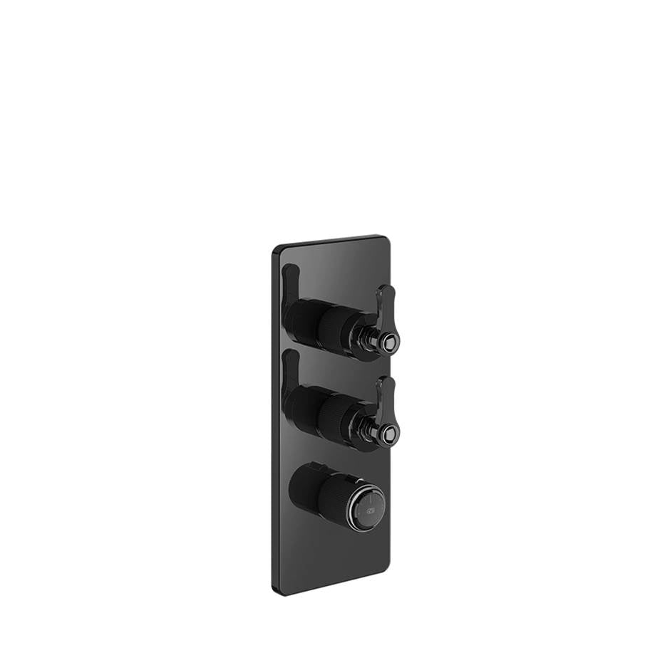Gessi 65200 Venti20 Trim Parts Only External Parts For Thermostatic With 2 Volume Controls