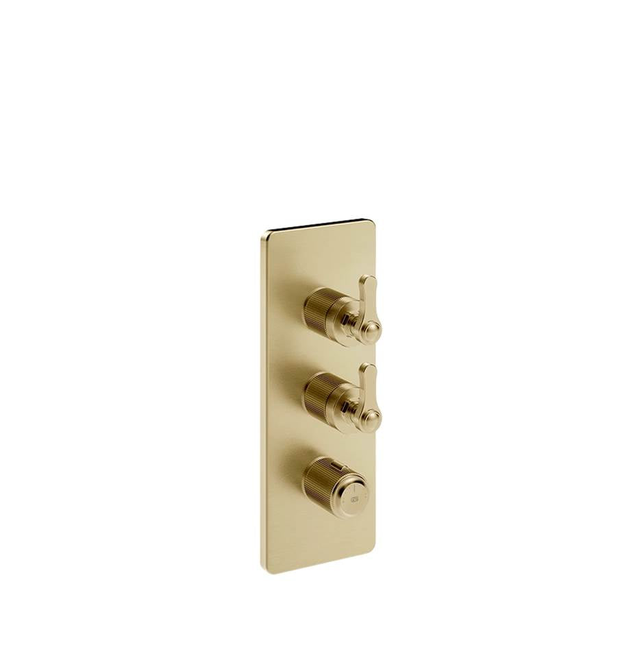 Gessi 65200 Venti20 Trim Parts Only External Parts For Thermostatic With 2 Volume Controls