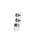 Gessi 65202 Venti20 Trim Parts Only External Parts For Thermostatic With 2 Volume Controls