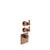 Gessi 65202 Venti20 Trim Parts Only External Parts For Thermostatic With 2 Volume Controls