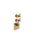 Gessi 65202 Venti20 Trim Parts Only External Parts For Thermostatic With 2 Volume Controls