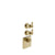 Gessi 65202 Venti20 Trim Parts Only External Parts For Thermostatic With 2 Volume Controls