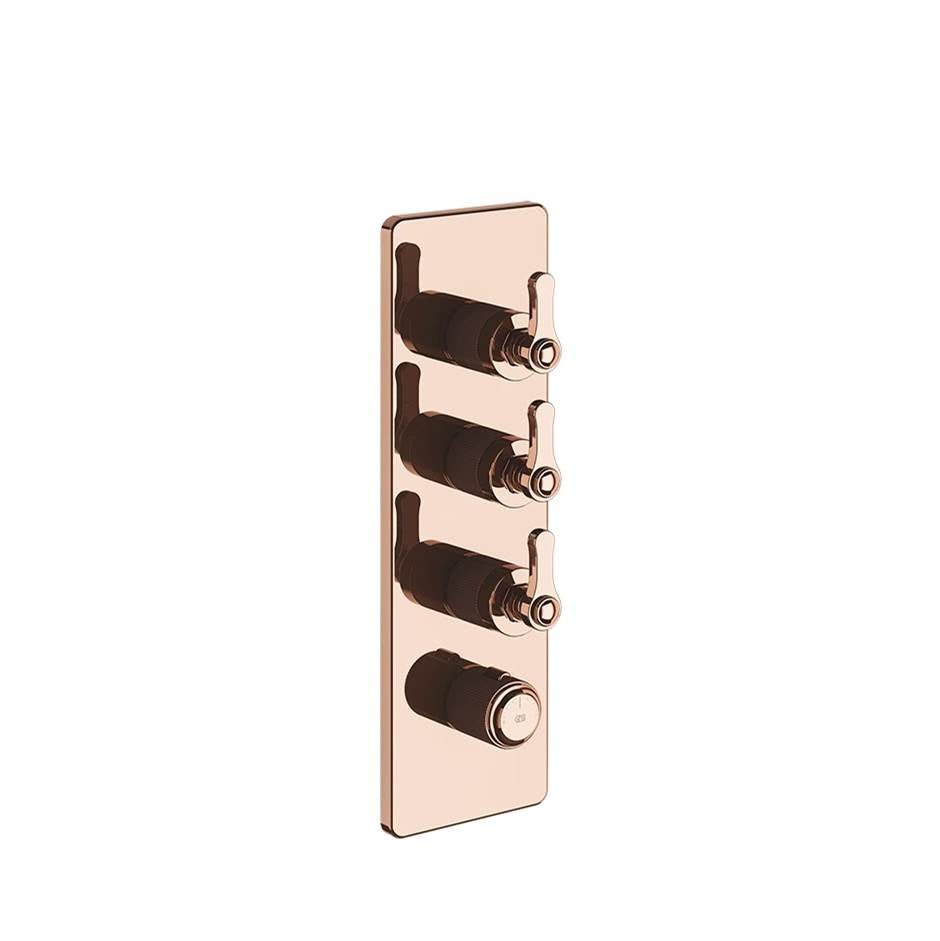 Gessi 65204 Venti20 Trim Parts Only External Parts For Thermostatic With 3 Volume Controls - Parent