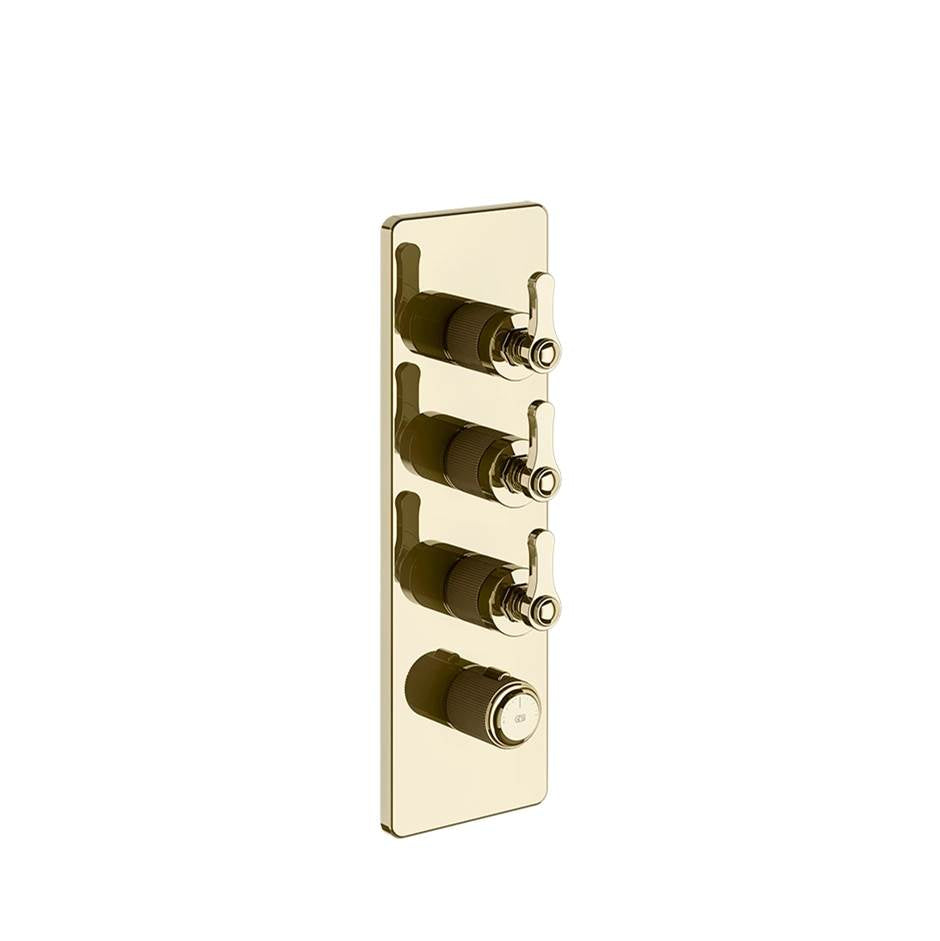 Gessi 65204 Venti20 Trim Parts Only External Parts For Thermostatic With 3 Volume Controls