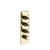 Gessi 65204 Venti20 Trim Parts Only External Parts For Thermostatic With 3 Volume Controls