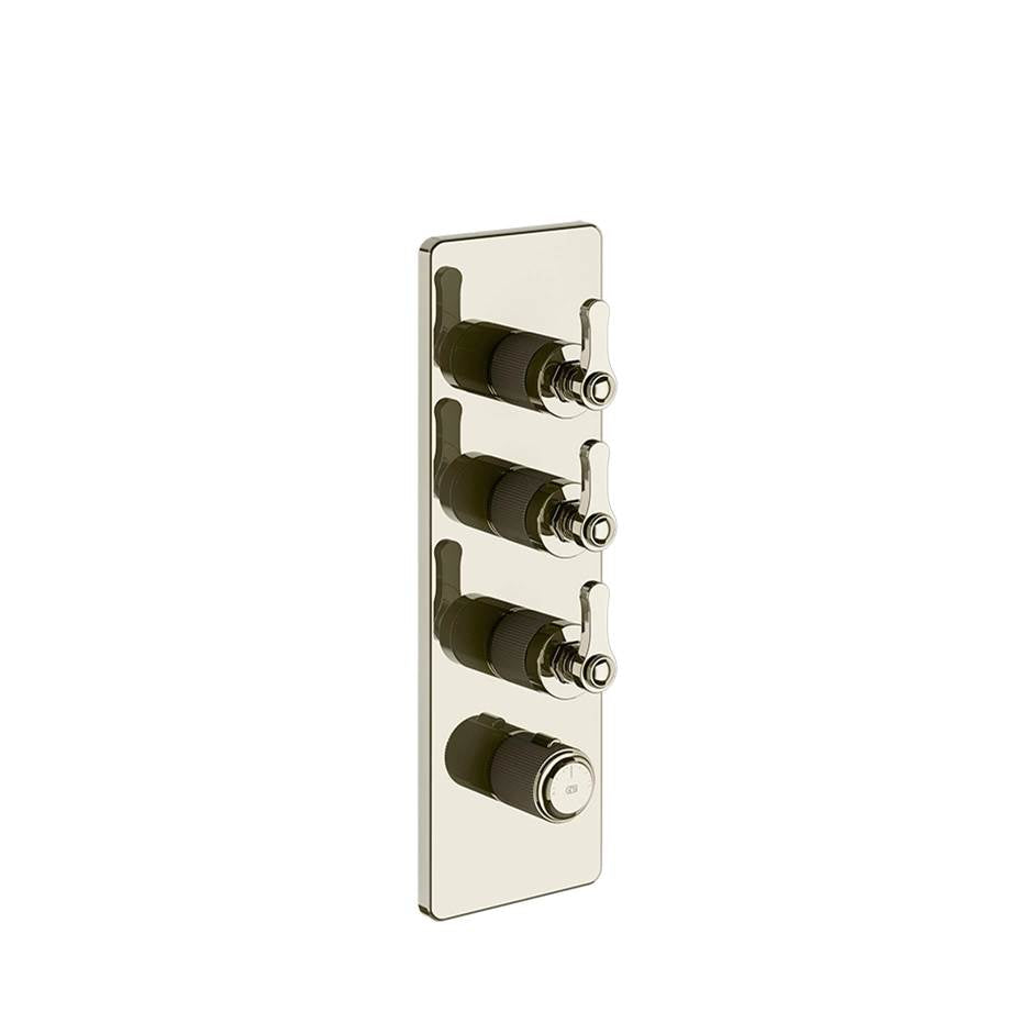 Gessi 65204 Venti20 Trim Parts Only External Parts For Thermostatic With 3 Volume Controls
