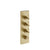 Gessi 65204 Venti20 Trim Parts Only External Parts For Thermostatic With 3 Volume Controls