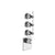 Gessi 65206 Venti20 Trim Parts Only External Parts For Thermostatic With 3 Volume Controls