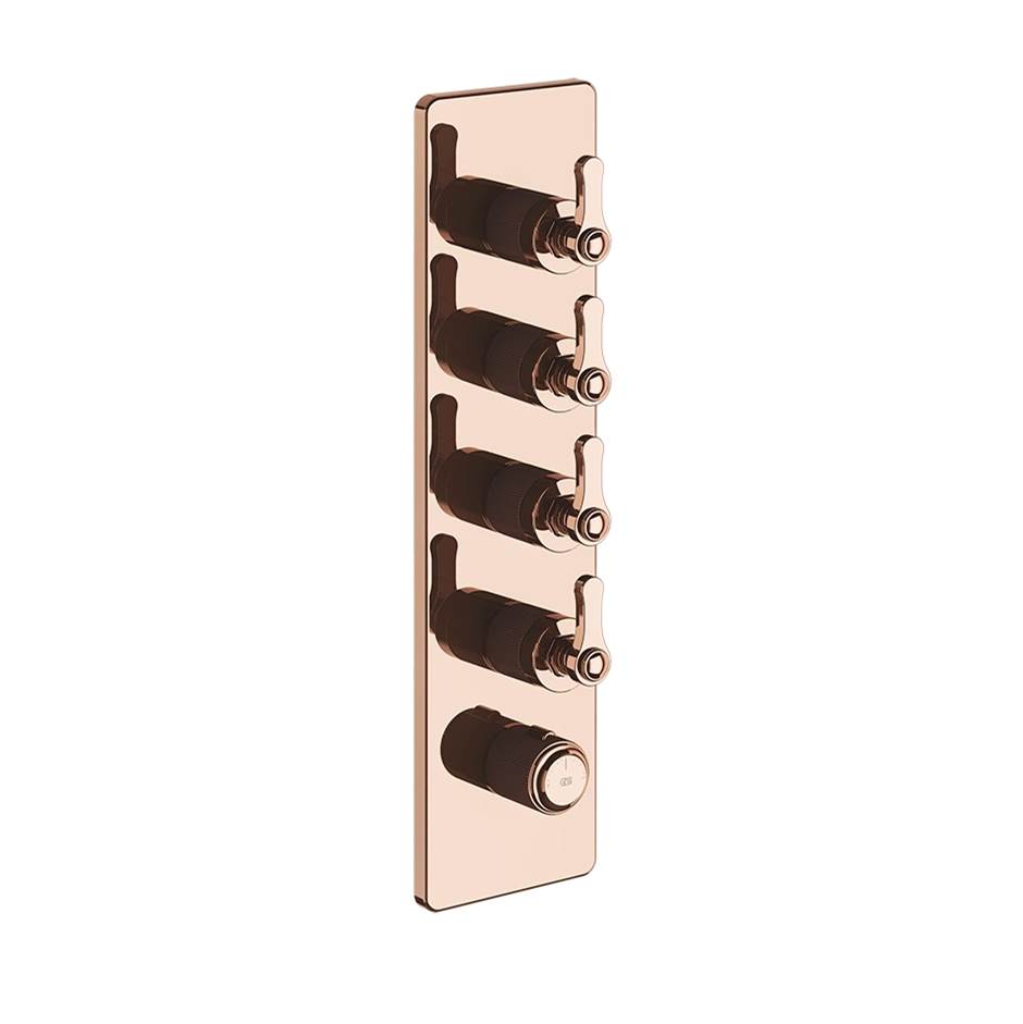 Gessi 65208 Venti20 Trim Parts Only External Parts For Thermostatic With 4 Volume Controls - Parent