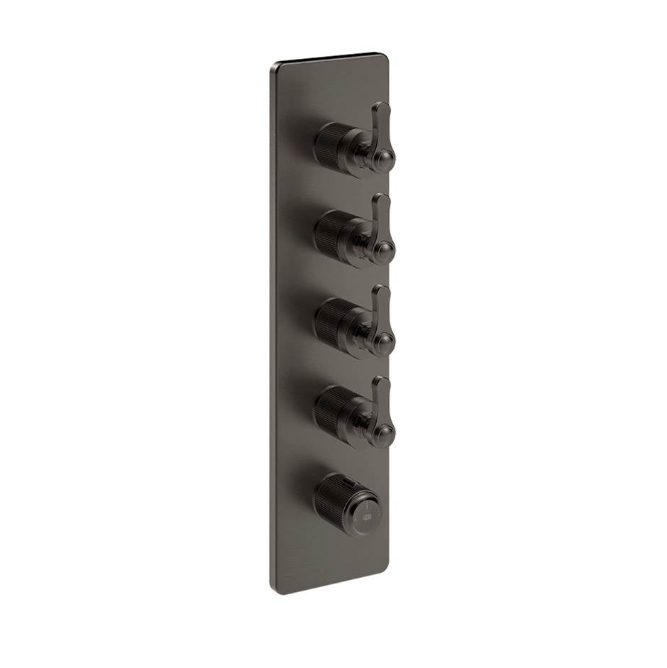 Gessi 65208 Venti20 Trim Parts Only External Parts For Thermostatic With 4 Volume Controls
